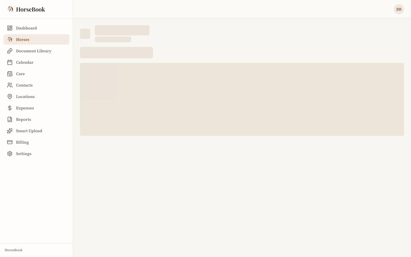 Web per-horse Reminders tab with color-coded upcoming items and expiry badges across Upcoming, Completed, and Dismissed